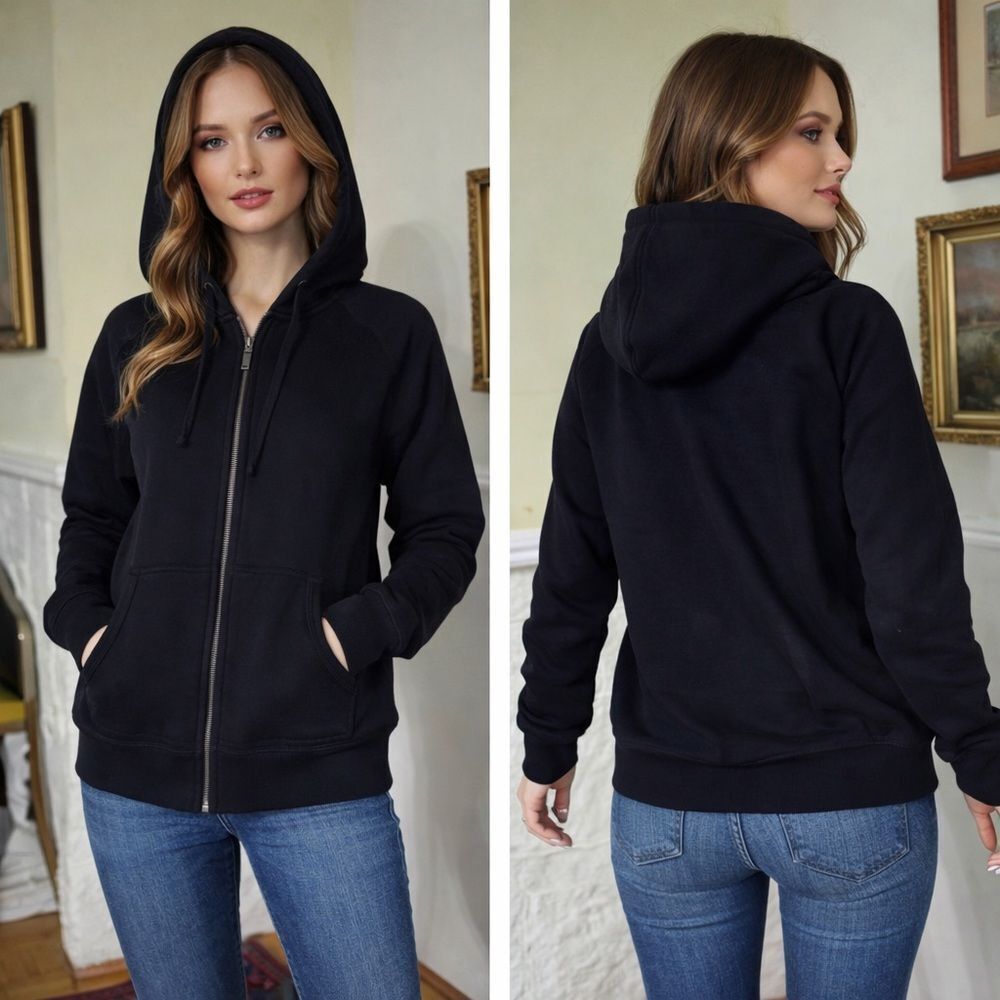 Sitka Ecologyst 100% Organic Cotton Full Zip Hoodie Jacket Made in Canada